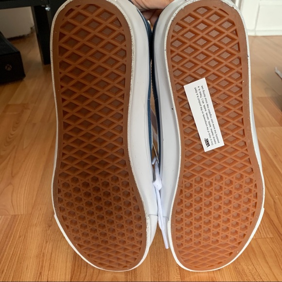 NWT | Vans blue and navy high tops - Picture 8 of 10